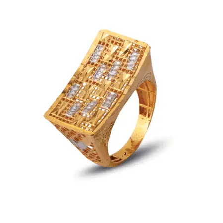 14k Gold Crew Helium Ring
